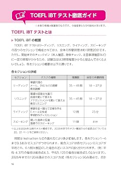 2026年 新形式完全対応はじめて受ける人から高得点をめざす人のための TOEFL iBT®テスト 完全対策 中・上級編 Web模試1回分付