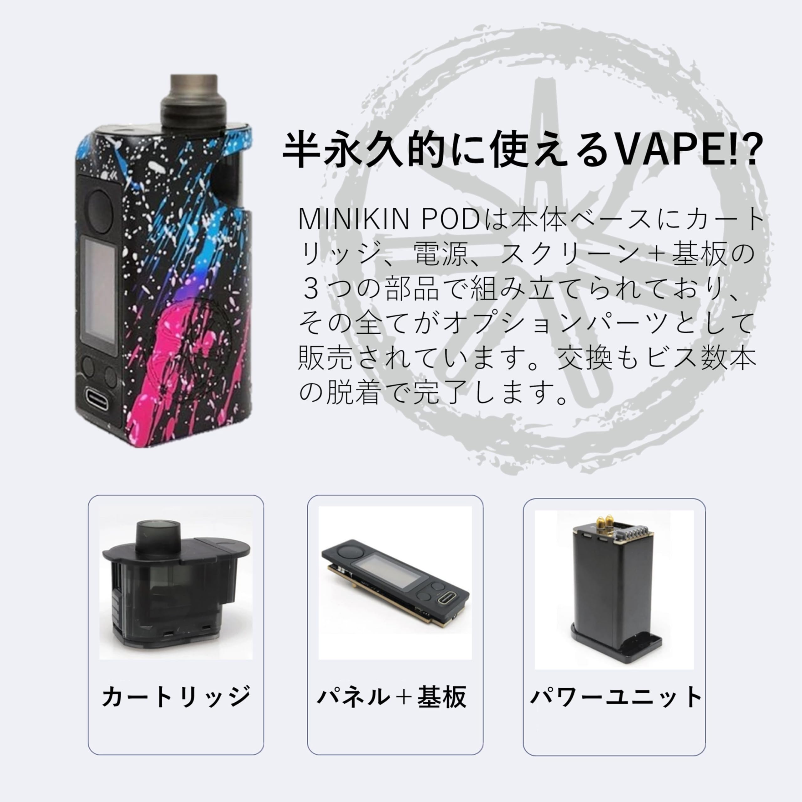 Amazon.co.jp: ASMODUS MINIKIN POD Asmodas Minikin Pod