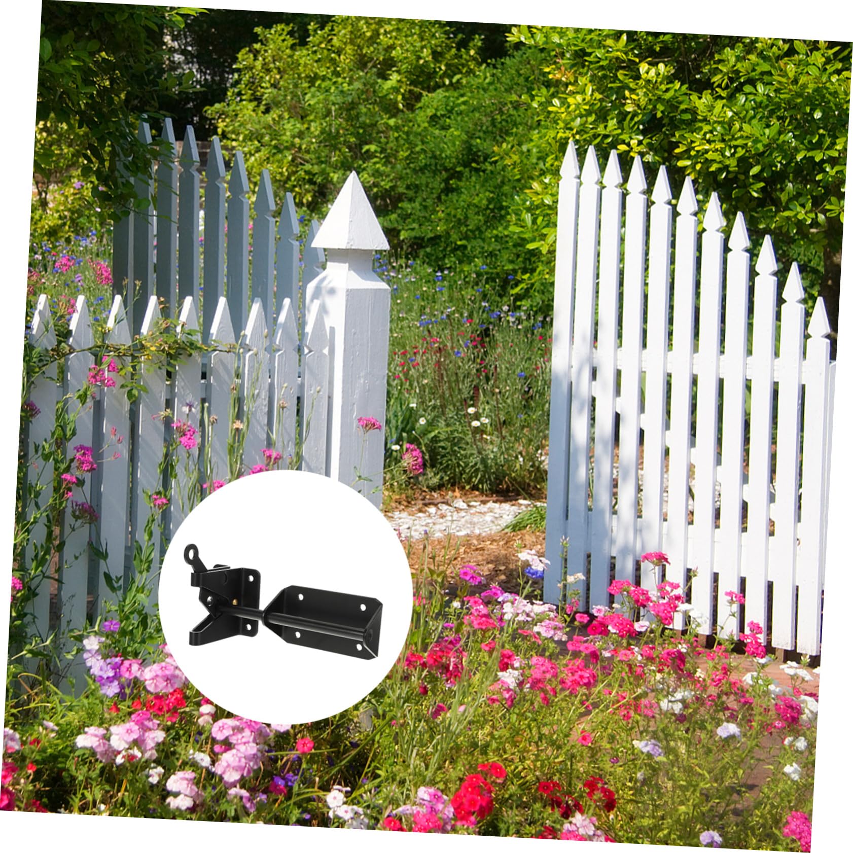 Mipcase Pestillo de Acero Inoxidable para Puertas Exterior Pestillo Corredizo Resistente y Duradero Fácil Instalación Seguro para Puertas de Jardín y Ventanas