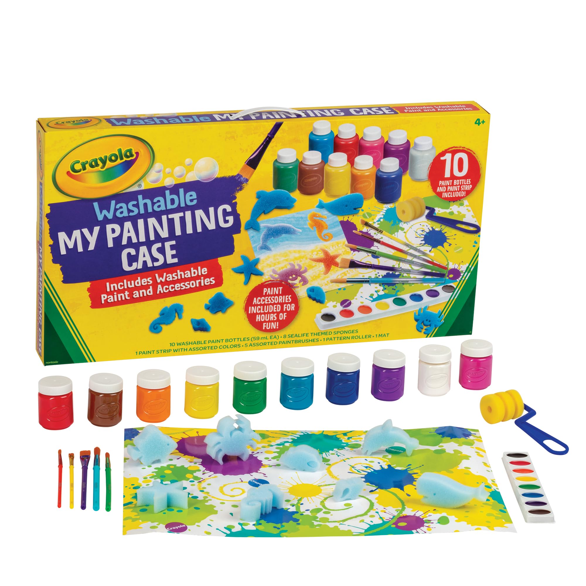 Crayola - 54-9039-E-000 - Kit di Svago Creativo - Pittura Mallette - Aggiornamento
