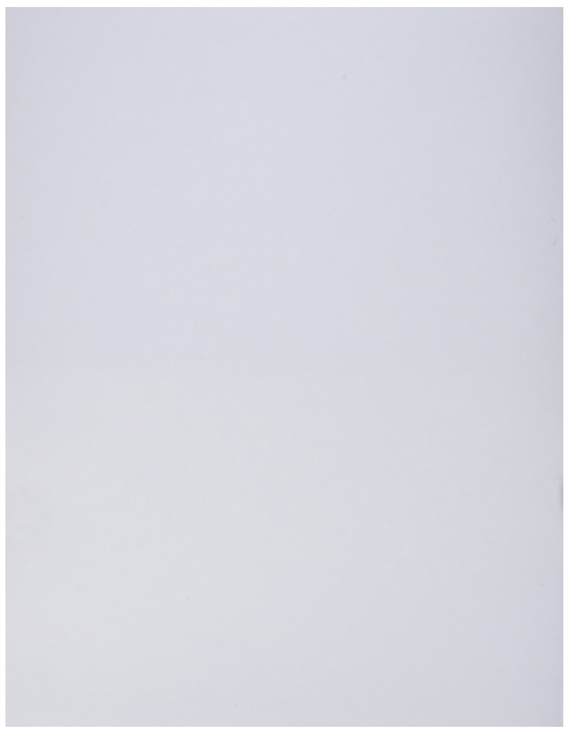 Half Sheet Self Adhesive Shipping Lablels for Laser & Inkjet Printers, 200 sheet, 400 label