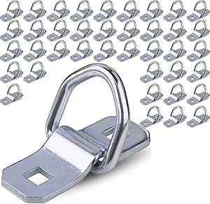 DHSWNNG Zurrösen 4er Set - Verzinkte Zurrmulden 800kg Für Anhänger Ladungssicherung