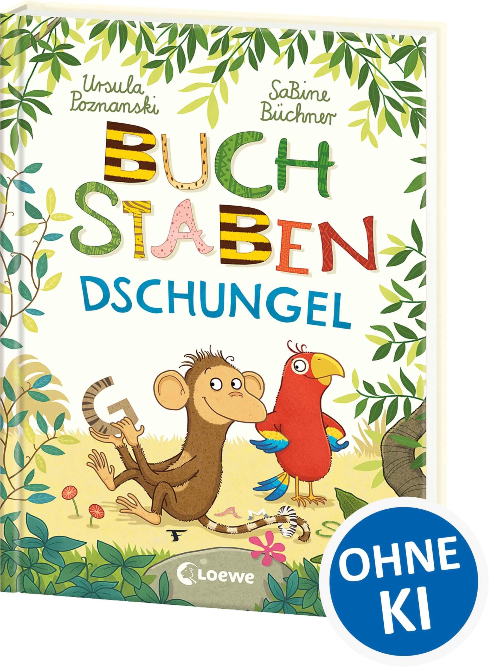 Buchstabendschungel: Spielerische Sprach- und Leseförderung. Einfach das Alphabet lernen