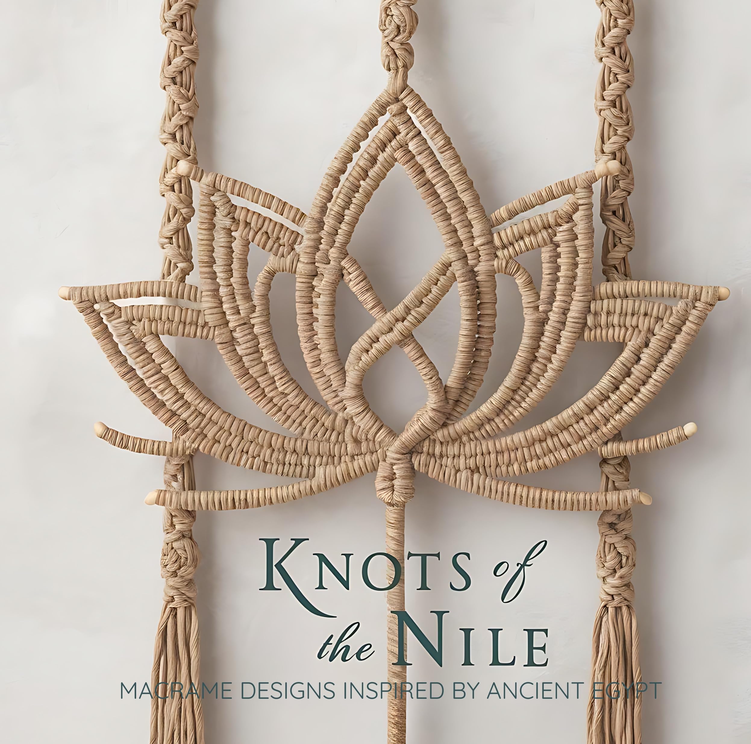 Macrame Designs Inspired By Ancient Egypt : livre de loisir créatif et tissage nœud