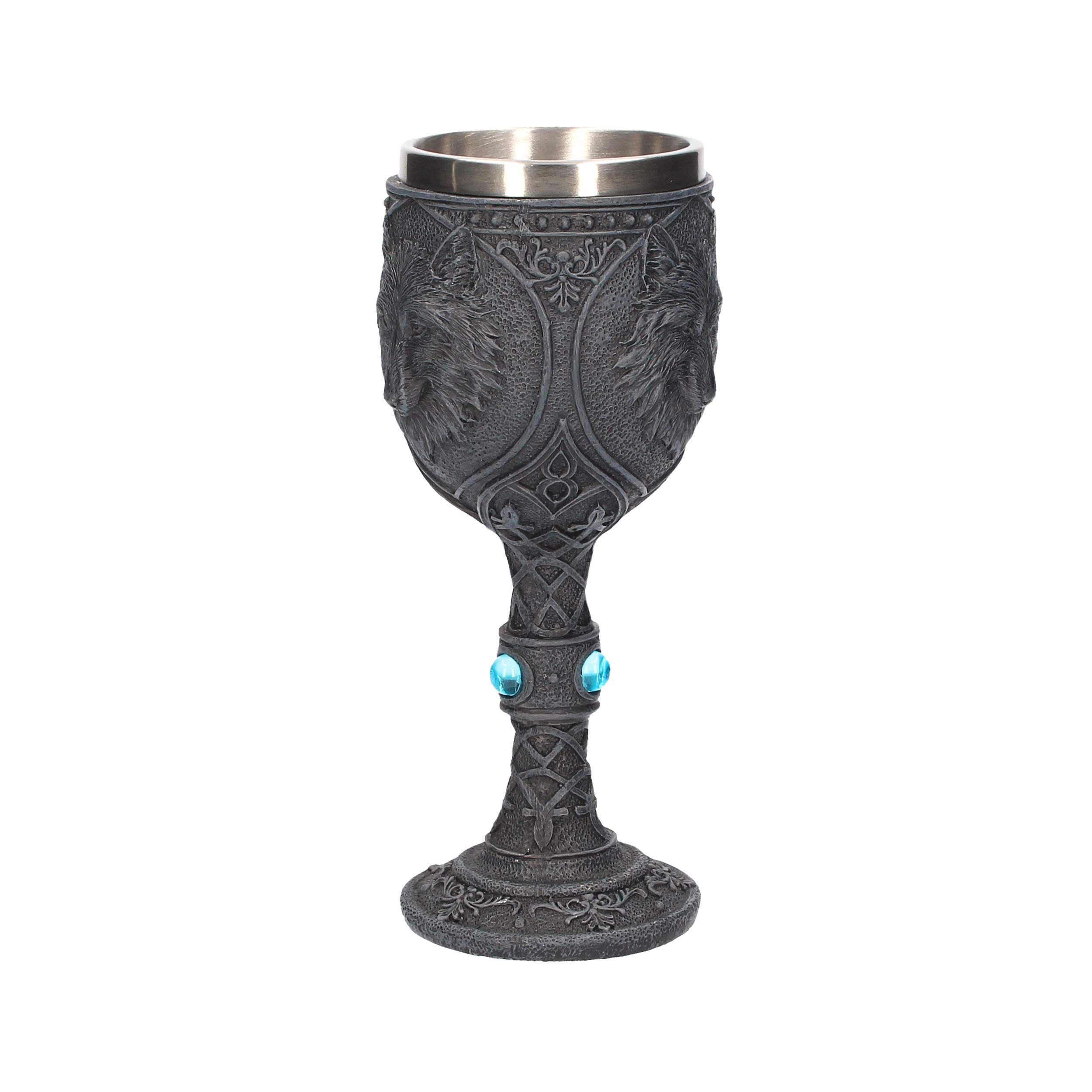 Nemesis Now U2501G6 Night Wolf Verre Noir 19.5 cm