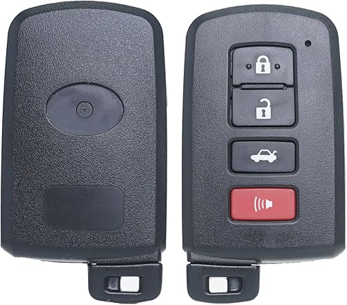 Miniatura 7 de MechanMagic Llavero de repuesto para Toyota Camry 2012 2013 2014 2015 2016 2017/AVALON 2013-2018/COROLLA 2014-2020 HYQ14FBA Control remoto de