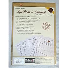 Last Will & Testament Premium DIY Self Completion Kit, Valid in England & Wales.