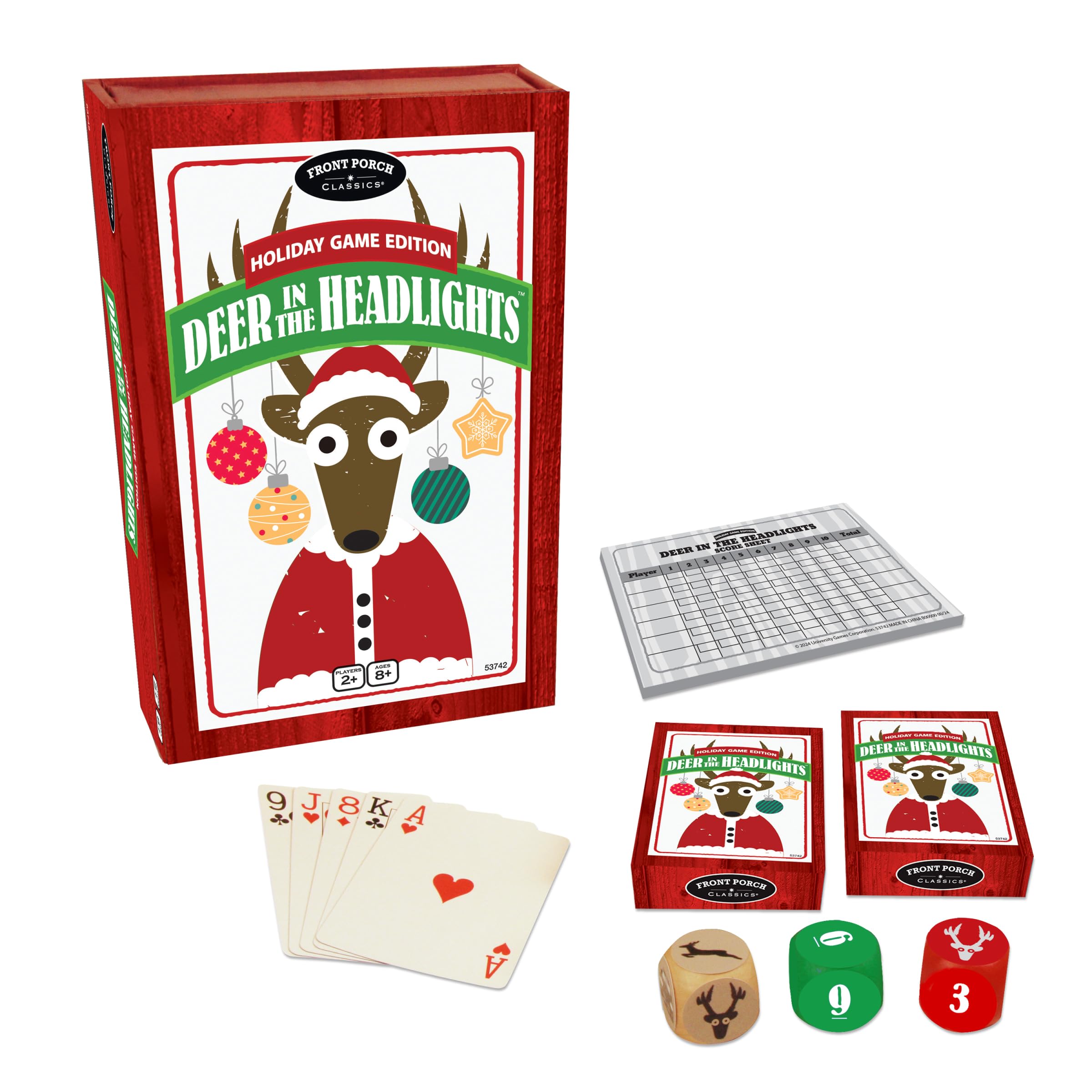 Amazon.com: Front Porch Classics, Deer in The Headlights Holiday