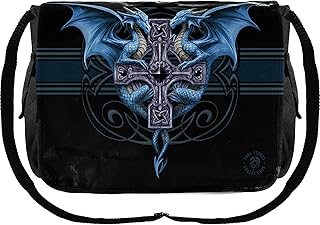 Dragon Duo Anne Stokes Messenger Bag 33 Cm Nero, Pu E Tela, 40 Cm