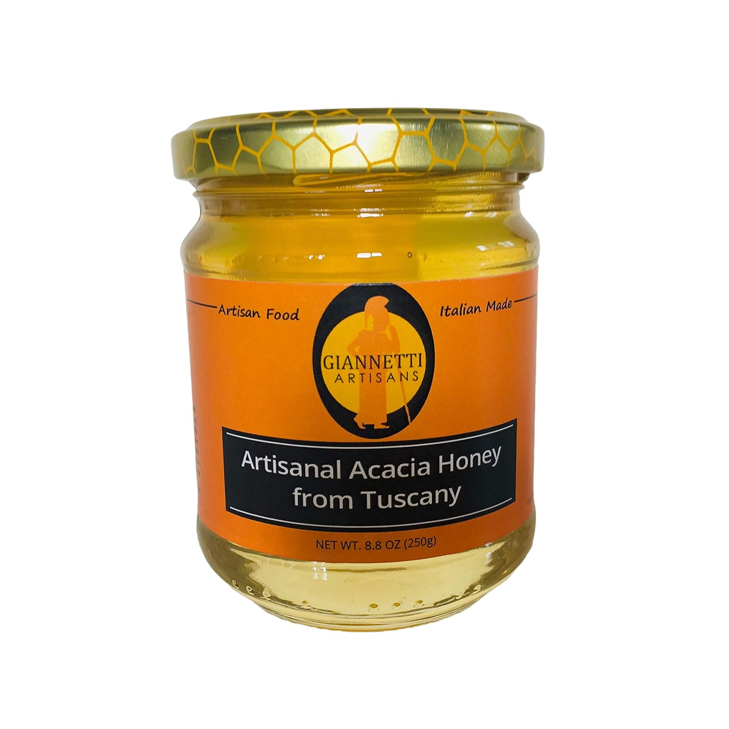 Giannetti Artisans Imported Premium Italian Acacia Honey - 8.8 oz