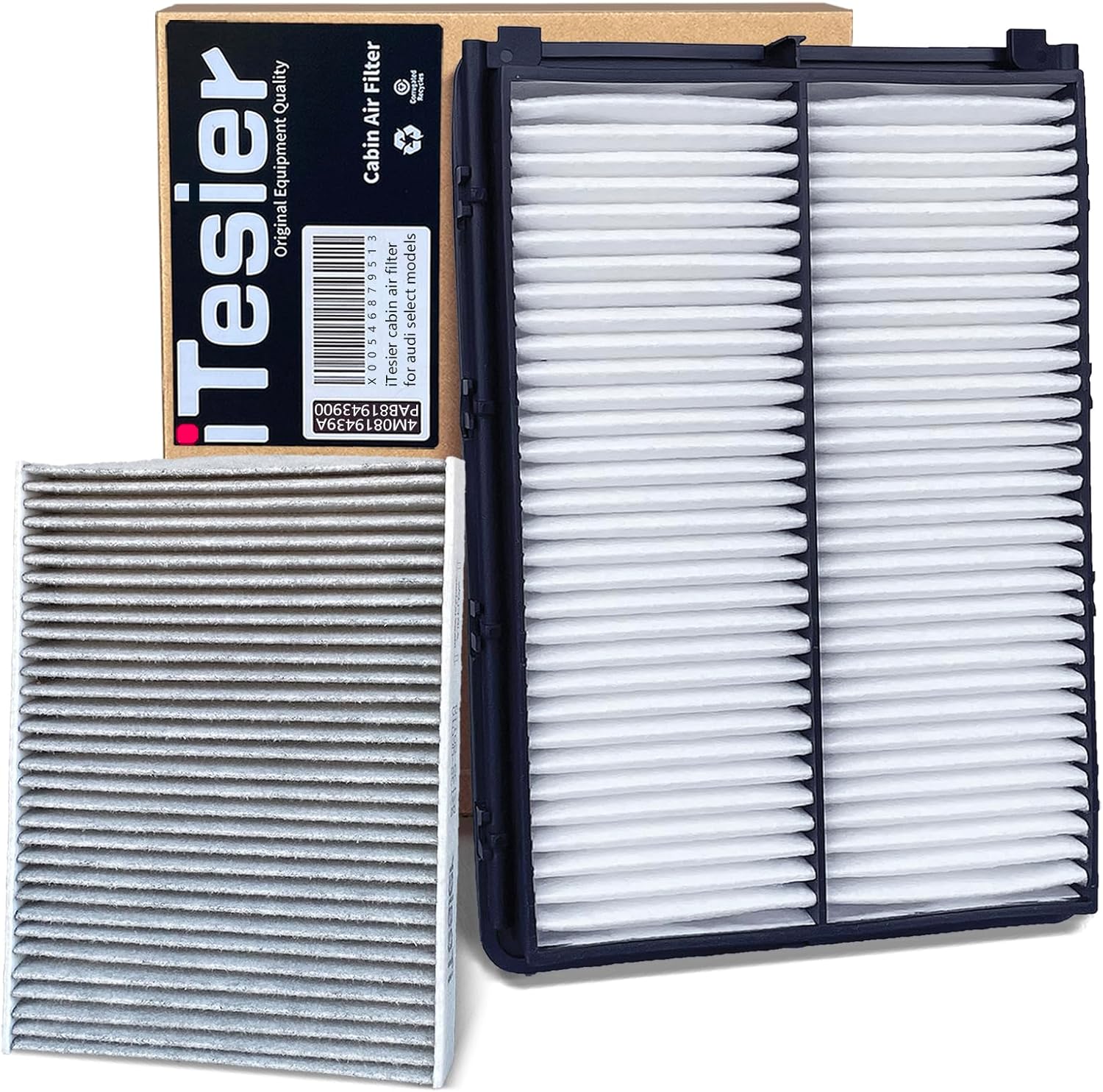 Engine Cabin Air Filter kit for Sorento 2020 2019 2018 2017 2016, Replaces 97134-C6900, C6C79-AC000, CF12161, WP10370, 28113-A9100 pack of 2