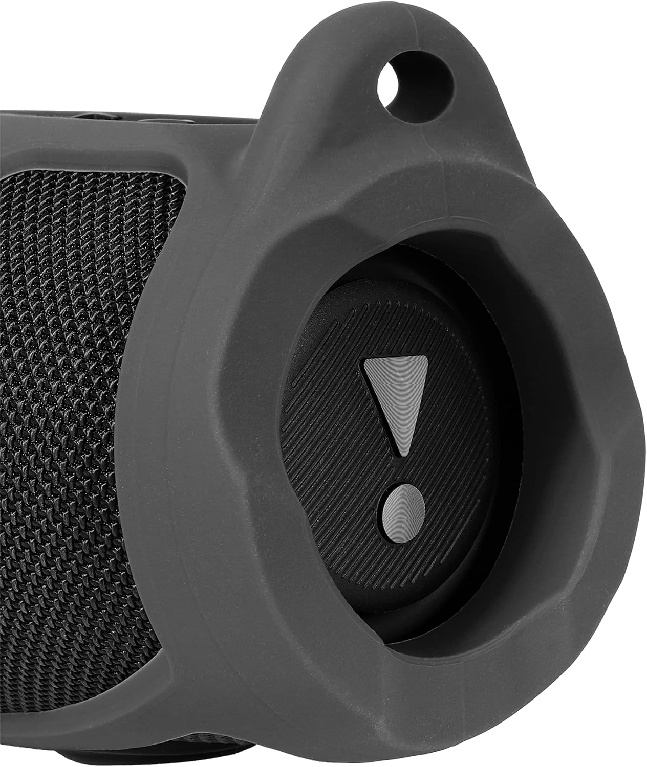GETGEAR Silicone Cover Sleeve for JBL Charge 5 - Portable Bluetooth Speaker, Featured Design with More Protection, Best Matching in Shape and Color (Black) - Image 4