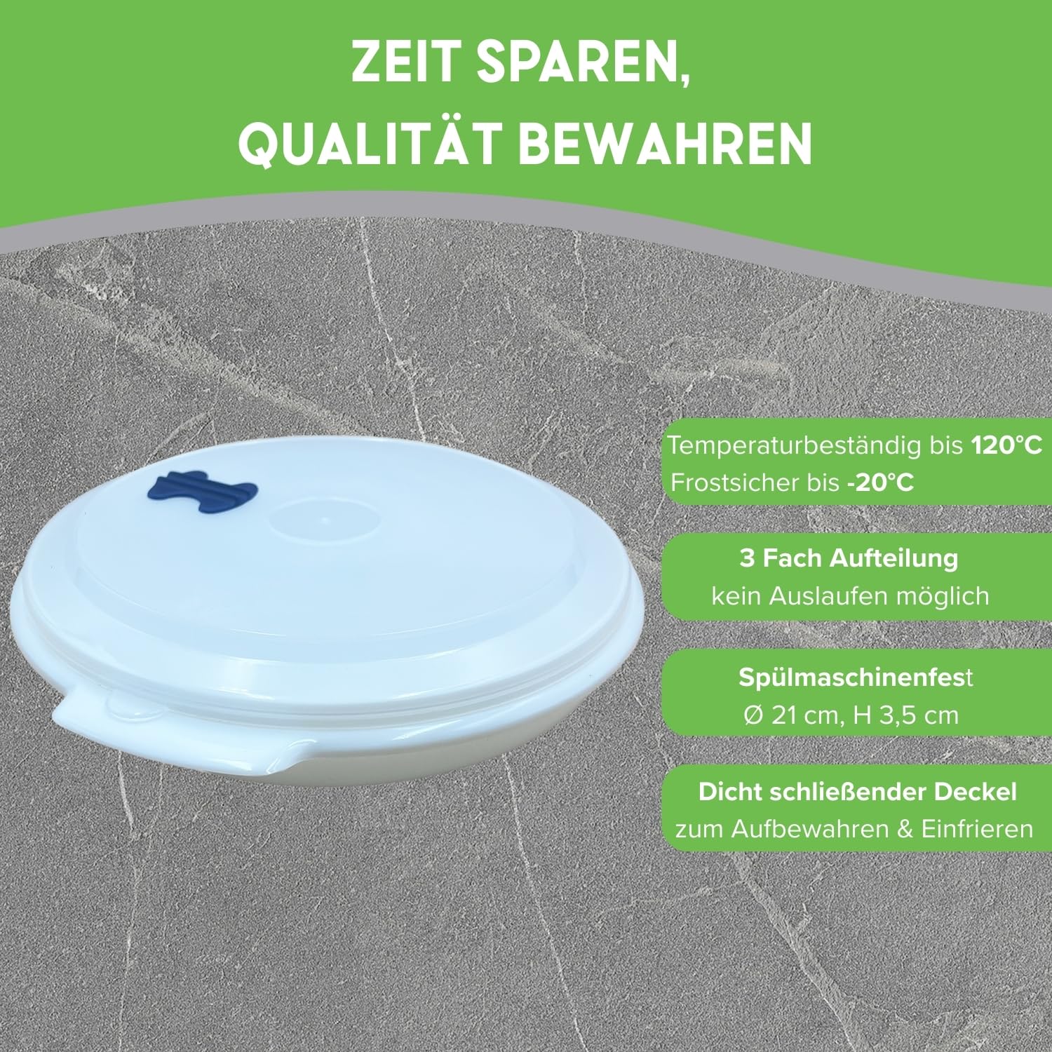 Set Di 3 Contenitori Per Alimenti In PP: Con Coperchio, Ermetici, Trasparenti, Da 200/530/1000 Ml, Adatti A Microonde, Forno, Frigorifero E Lavastoviglie