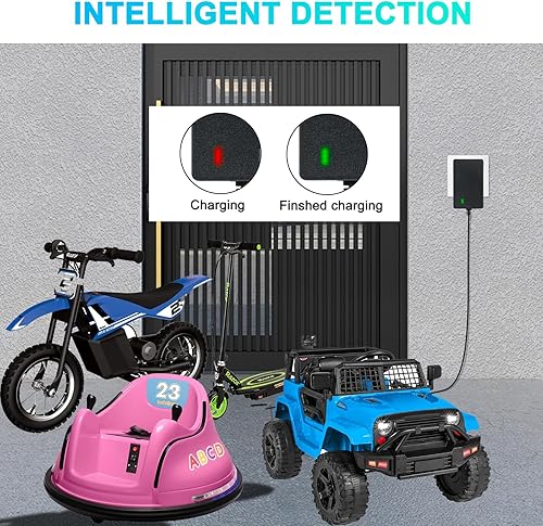 Miniatura 2 de Cargador de 12 V para niños, fuente de alimentación clase 2 para Kidzone parachoques cocheWrangler SUVmotocicleta eléctrica para niñosautomóvil