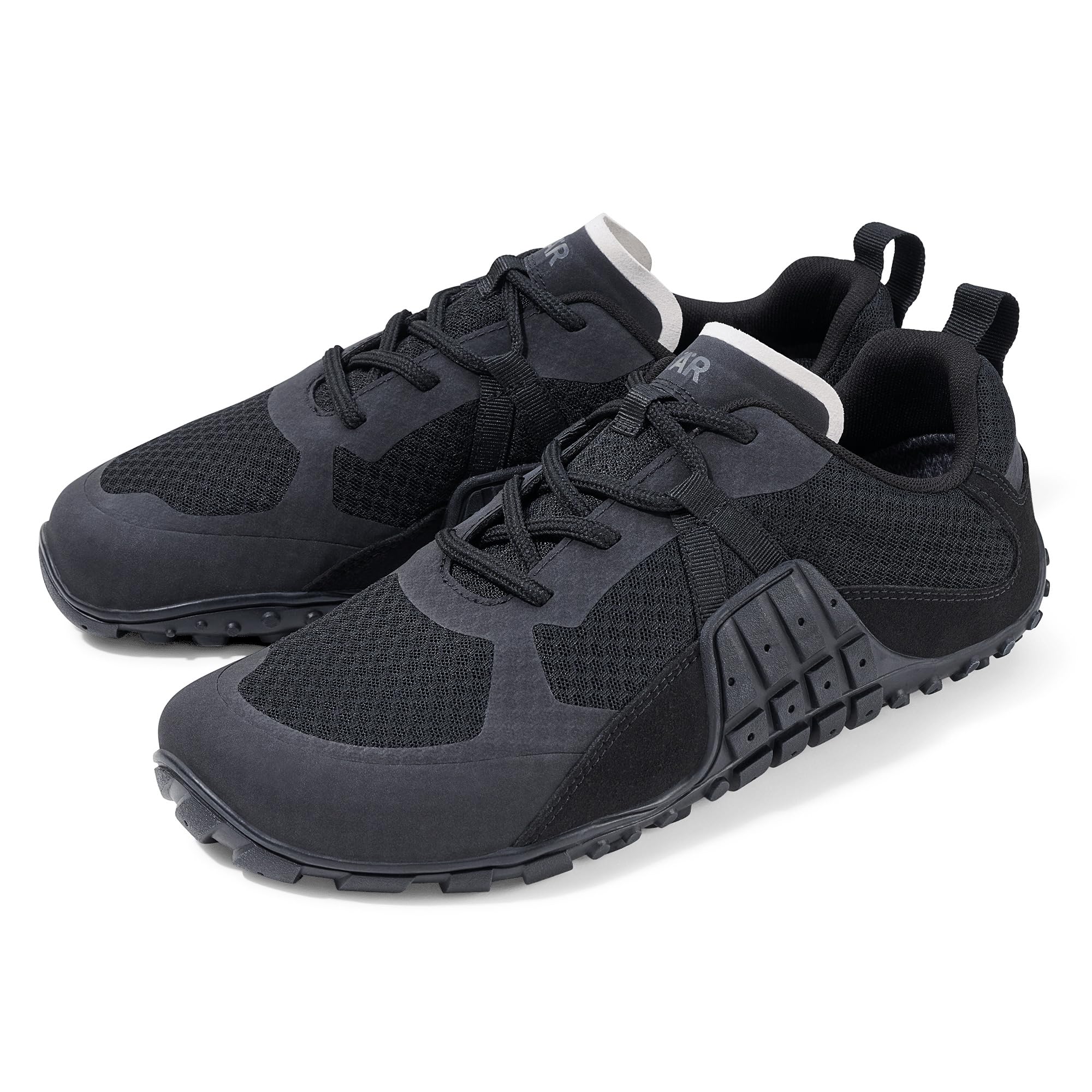 BÄR | Light Flex | Herren Schnürer | | 100% Zehenfreiheit, Barfußschuh, Für Einlagen geeignet, Extrem leicht, Hallux valgus geeignet, Vegan