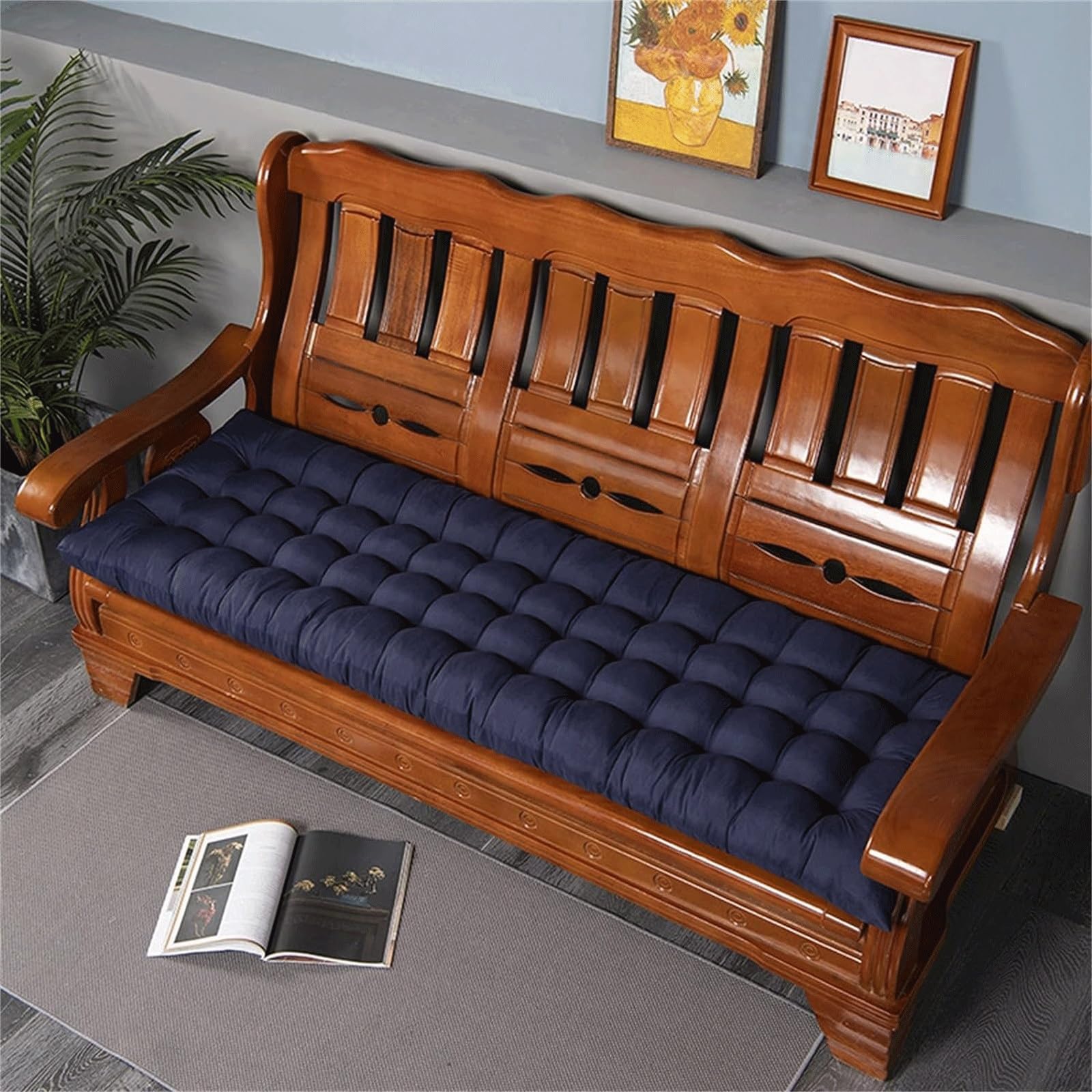 Cuscini Materasso per lettino prendisole Cuscino per lettino prendisole Cuscino per sdraio 170x53x983 cm Materasso per lettino prendisole antiscivolo per poltrona relax Copertura per lettino
