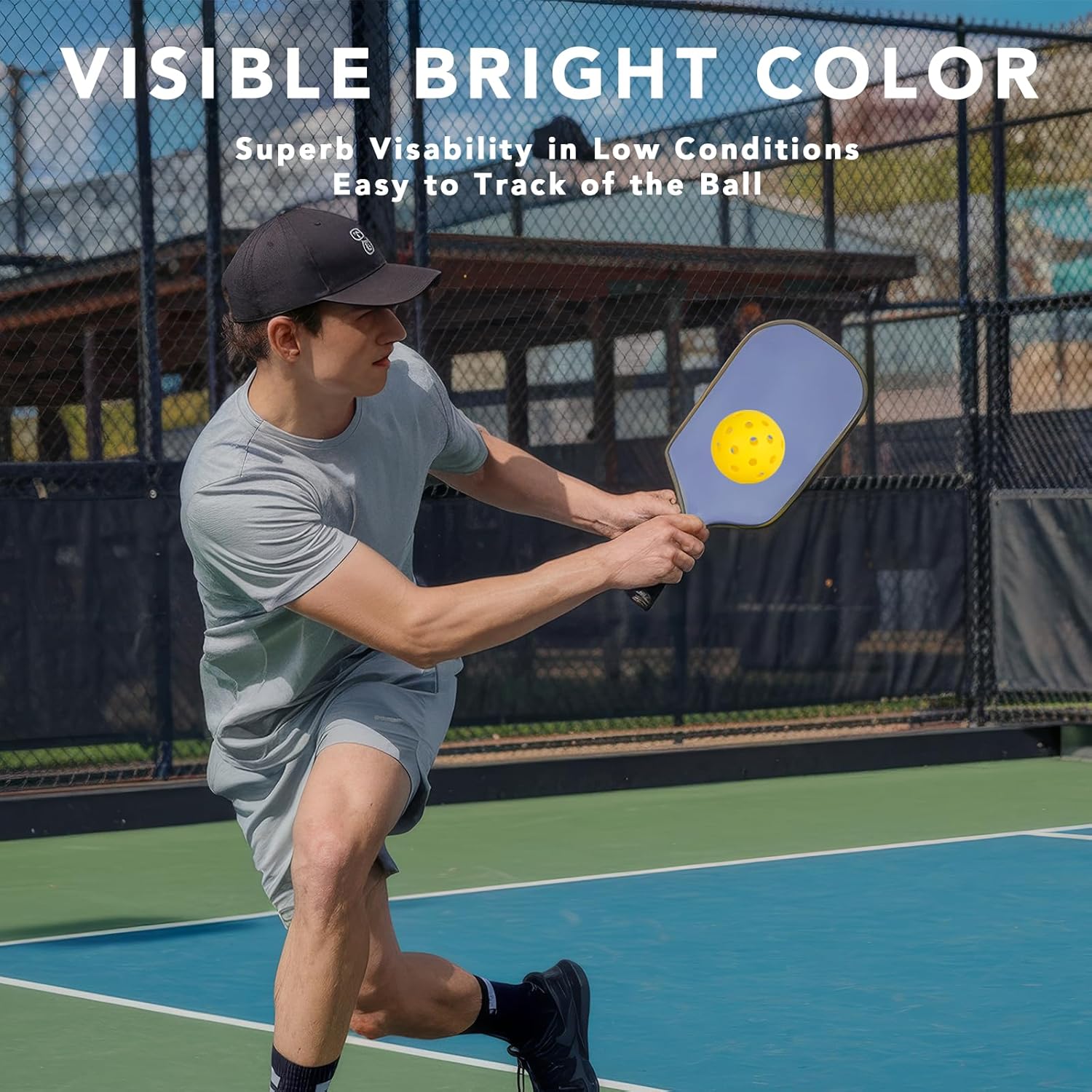 Pickleball 20 Pack | 40 Pack - 40 Holes Multicolor Outdoor Pickleball with Mesh Bag, Perfectly Balanced, High Bounce True Flight, Pickle Ball for Tournament Play - Image 7