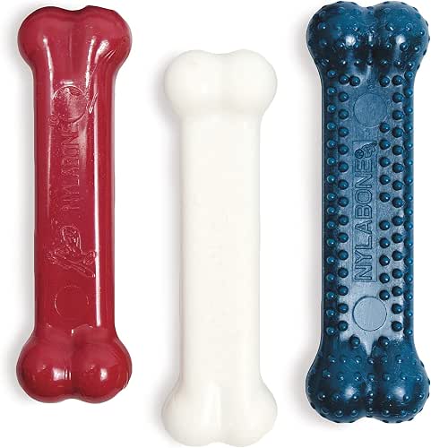 Nylabone Original Bone Power Chew Toy Value Pack for Dogs,