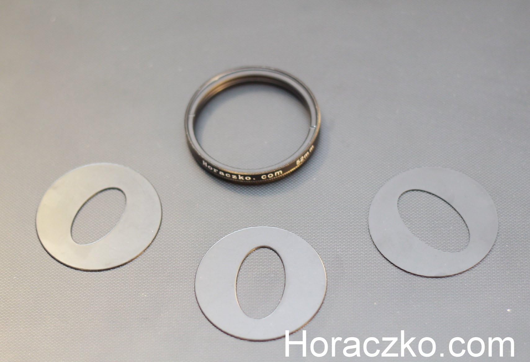 Anamorphic effect bokeh filter 52 MM