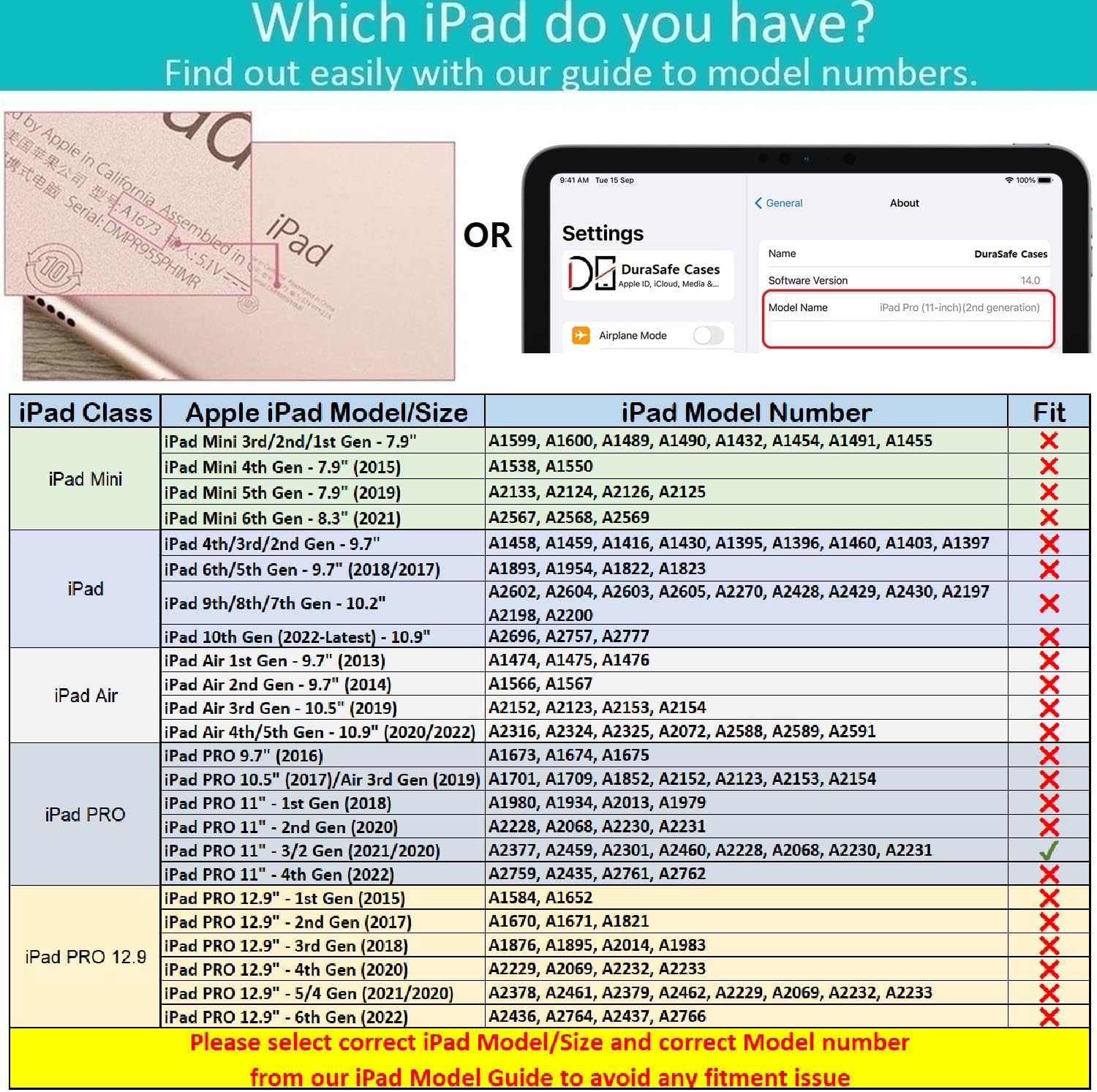 DuraSafe Cases for iPad PRO 11 3 2 Gen [ PRO 11 3rd 2nd ] A2377 A2459 A2301 A2460 A2228 A2068 A2230 A2231 A2013 Trifold Printed Hard PC Transparent Back Cover - Starry Night