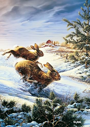 Miniatura 2 de Buffalo Games - Terry Redlin - Hightailing - Rompecabezas de 500 piezas para adultos desafiante rompecabezas perfecto para noches de juego - Tamaño