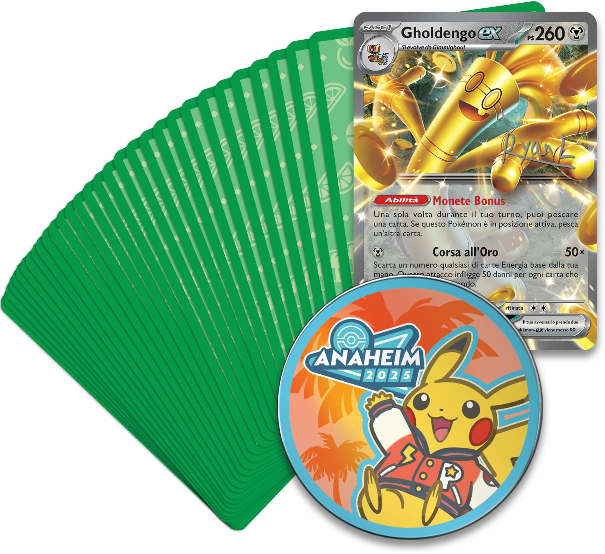 Pokémon: mazzo dei Campionati Mondiali 2025 del GCC Pokémon (Liao Fu Guan), Edizione in Italiano