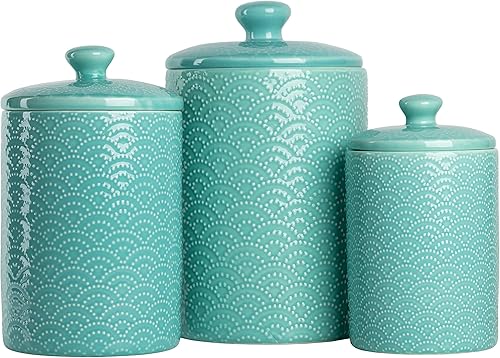 Miniatura 7 de Strawberry Street - Juego de 10 botes de cocina, Juego de 3 piezas, Marquis Azul