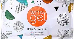 Termogel, Bolsa térmica em gel para compressa quente ou gelada, Soft Clean, Não congela, Branca