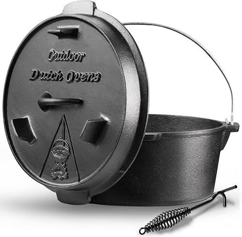 Lodge Lodge 4-Quart Camp Dutch Oven