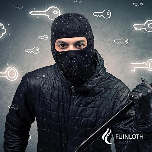 Miniatura 4 de Fuinloth Balaclava Face Mask, Summer Cooling Neck Gaiter, UV Protector Motorcycle Ski Scarf for MenWomen