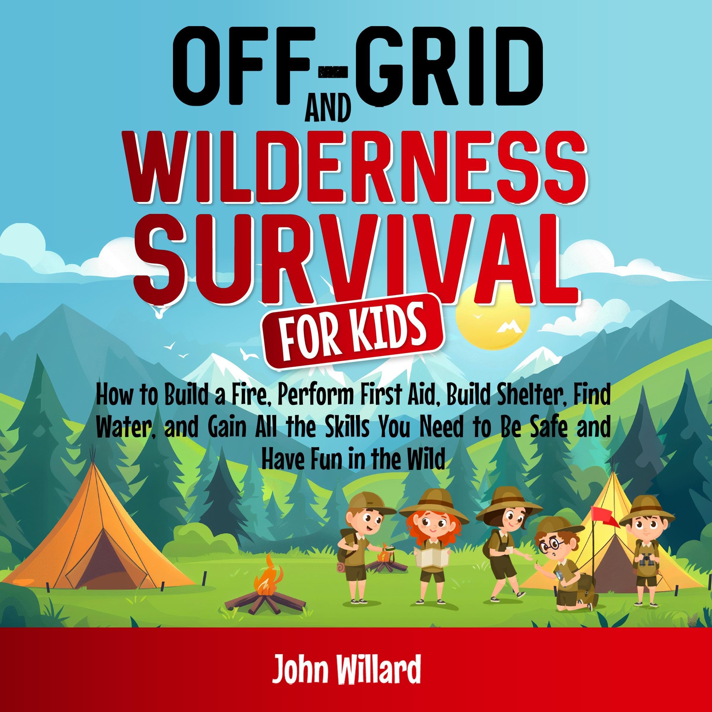 Cover art for Off-Grid and Wilderness Survival for Kids