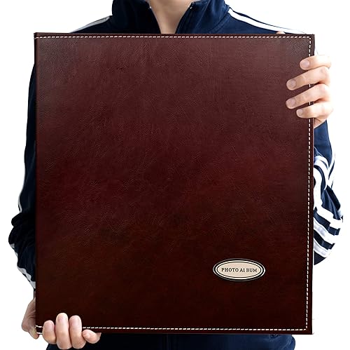 Zoview Self-Adhesive Photo Album, Dust-free, glue free and waterproof Scrapbook