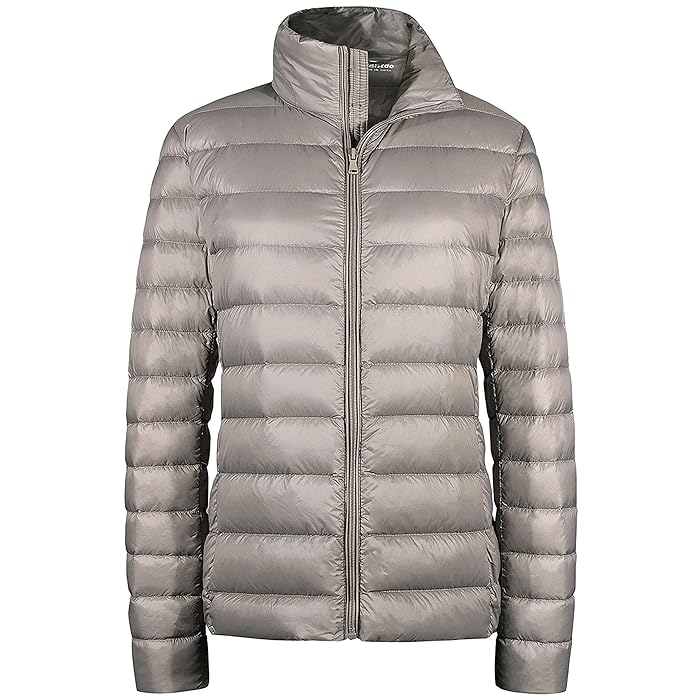 wantdo women's packable ultra light weight short down jacket