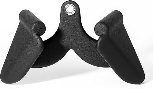 DNC LAT - Manija de barra desplegable para máquina de cable, barra de prensa de tríceps, gimnasio en casa, remo, barra en T, barra en V, accesorios