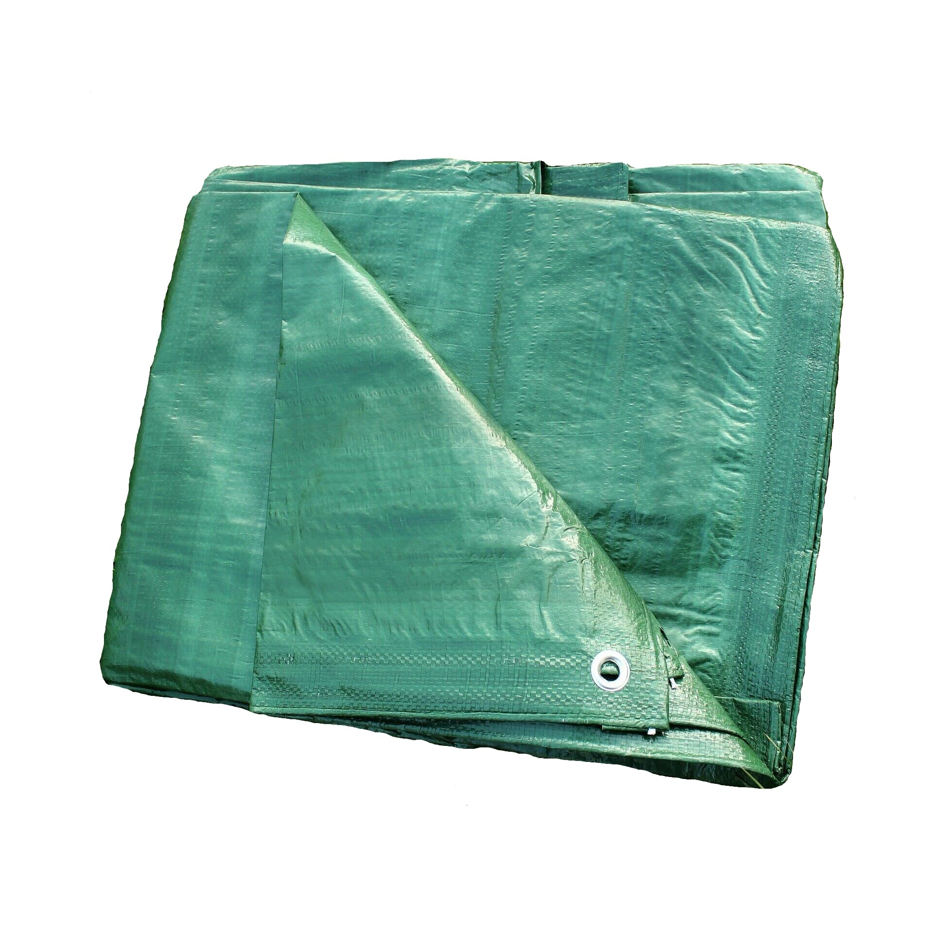 Clothing Estates Green Universal Tarpaulin 80G/Sm Waterproof Economy Strengthened Tarp Sheet Heavy Duty Multi-Purpose Lightweight Tarps - Farm Garden Garage Leisure Outdoor (2 X 3 M // 6.2' X 9.3')