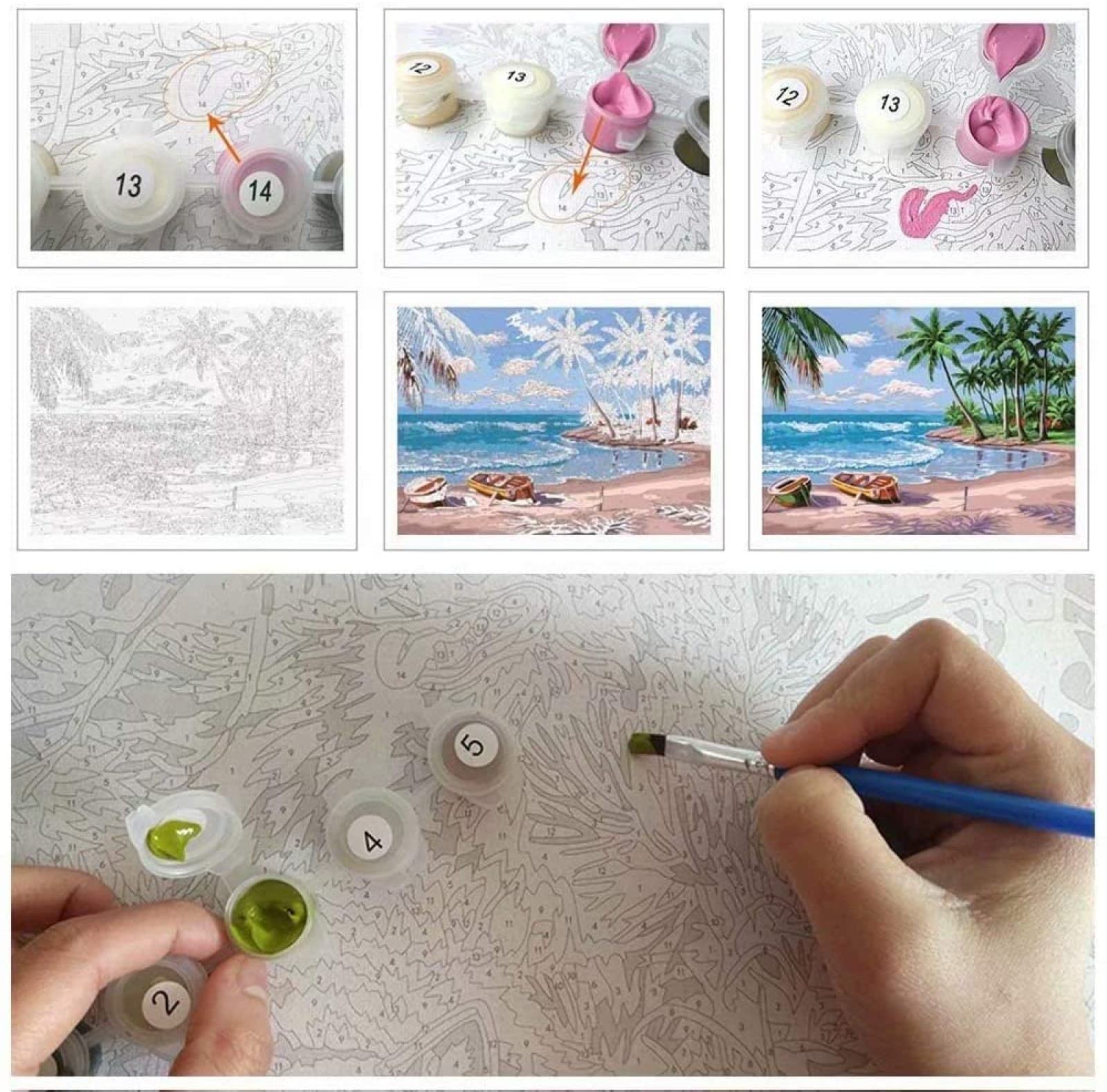 LORDOS Peinture par Numero Adulte, seigneur des anneaux DIY Peinture Numéro Adulte, Peinture pour Enfants, Peinture de Décoration Murale à la Maison LORDOS Peinture par Numero Adulte, seigneur des anneaux DIY Peinture Numéro Adulte, Peinture pour Enfants, Peinture de Décoration Murale à la Maison
