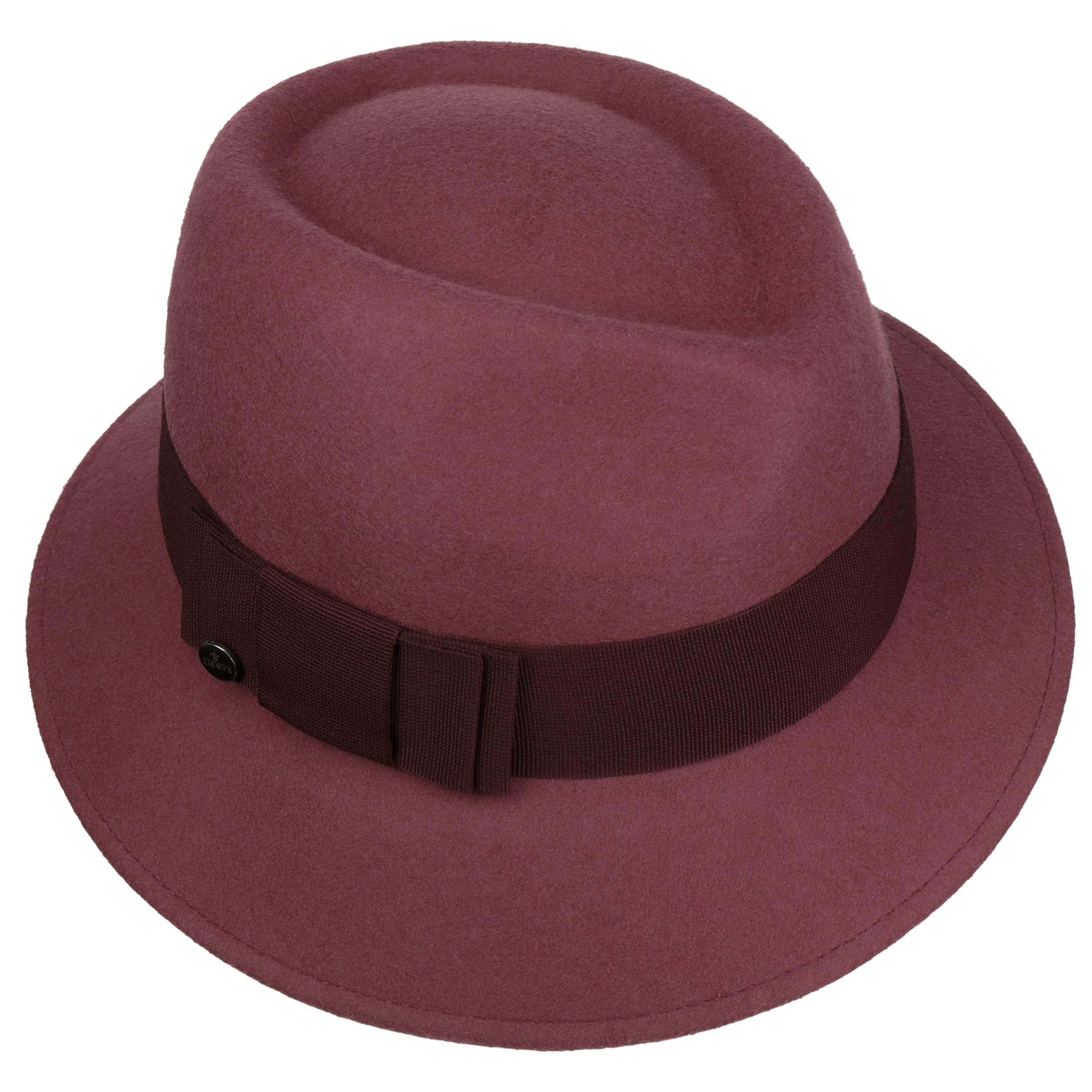 LIERYS Damenhut Filzhut Ripsband Made in Italy Sommer Winter