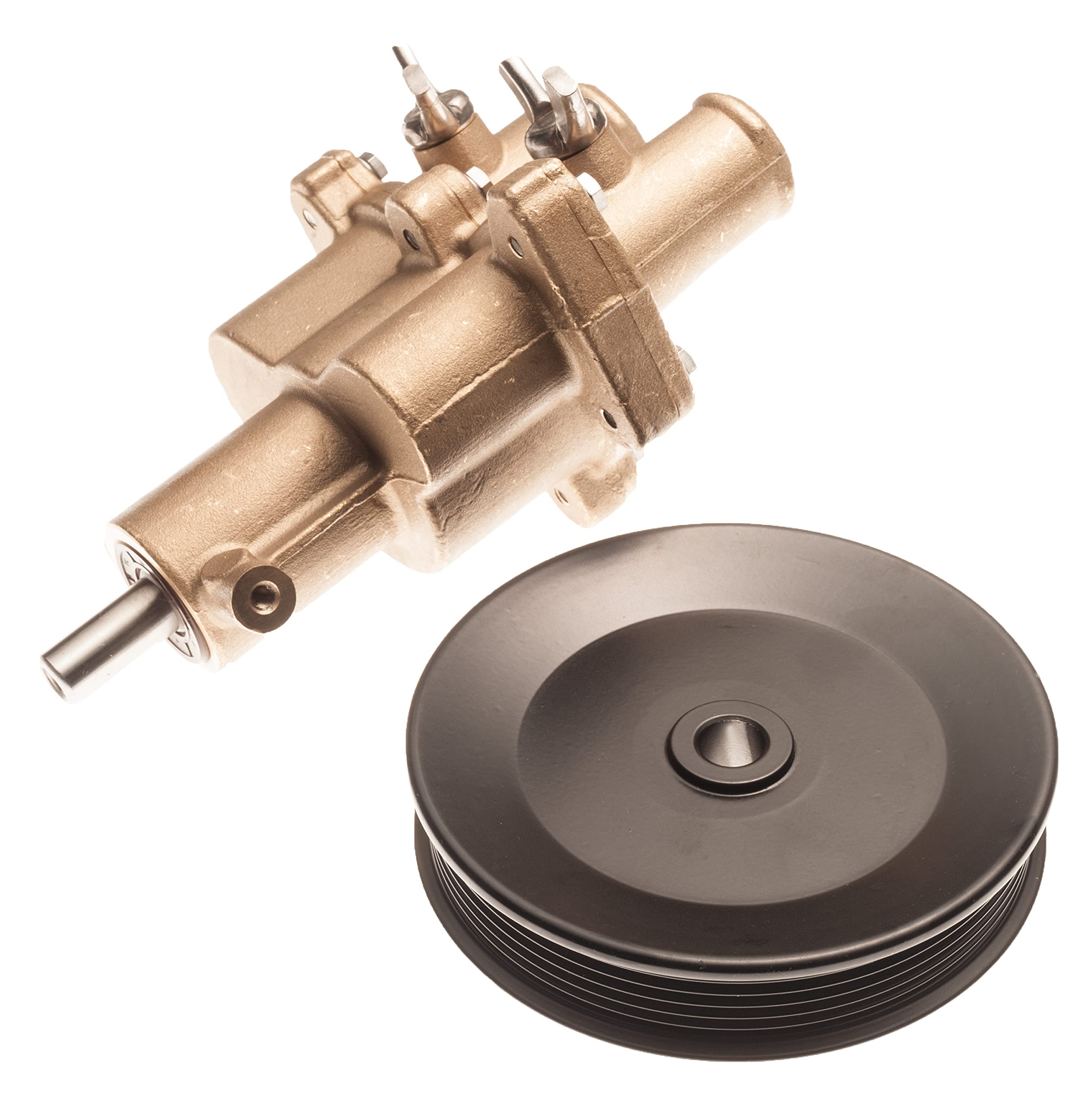 Amazon.com: Raw Water Sea Pump for Mercruiser w/Pulley 46 