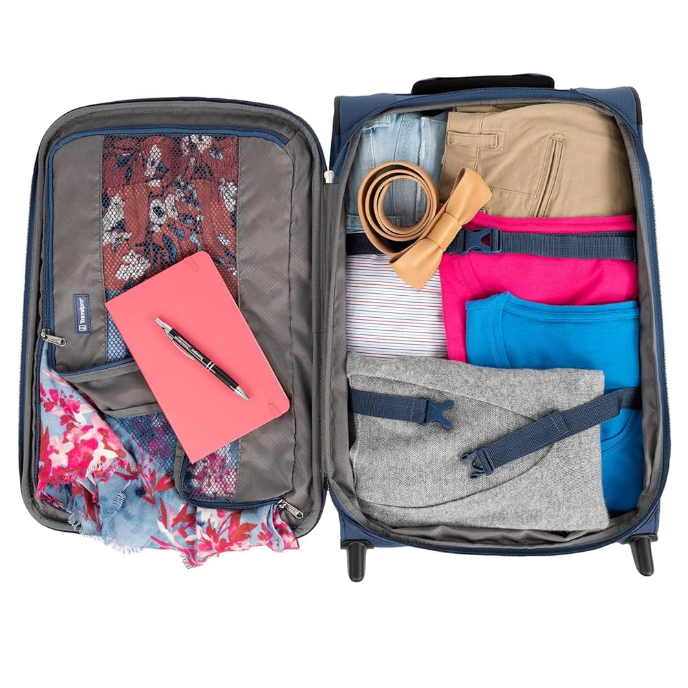 【希少】travelpro トラベルプロ　キャリーケース　2輪　ソフト　旅行 Amazon | Travelpro Tourlite ソフトサイド 拡張可能 直立型 2輪