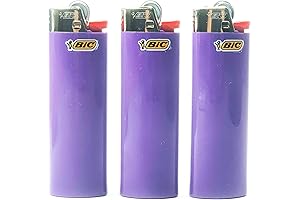 Purple Bic Lighter Regular Size