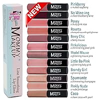 Vista 2 de Mommy Makeup Line Smoothing Lip Gloss con algas marrones y algas doradas, brillante, hidratante, alto brillo, brillo de labios sin parabenos en coco
