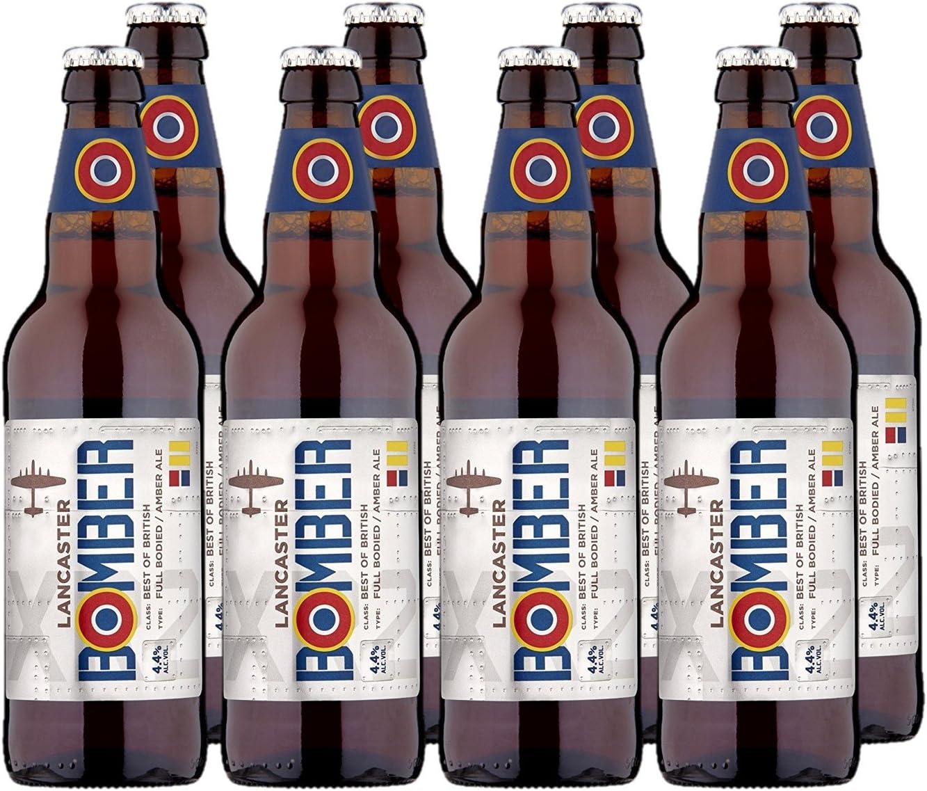 Lancaster Bomber Amber Ale, 8 x 500 ml