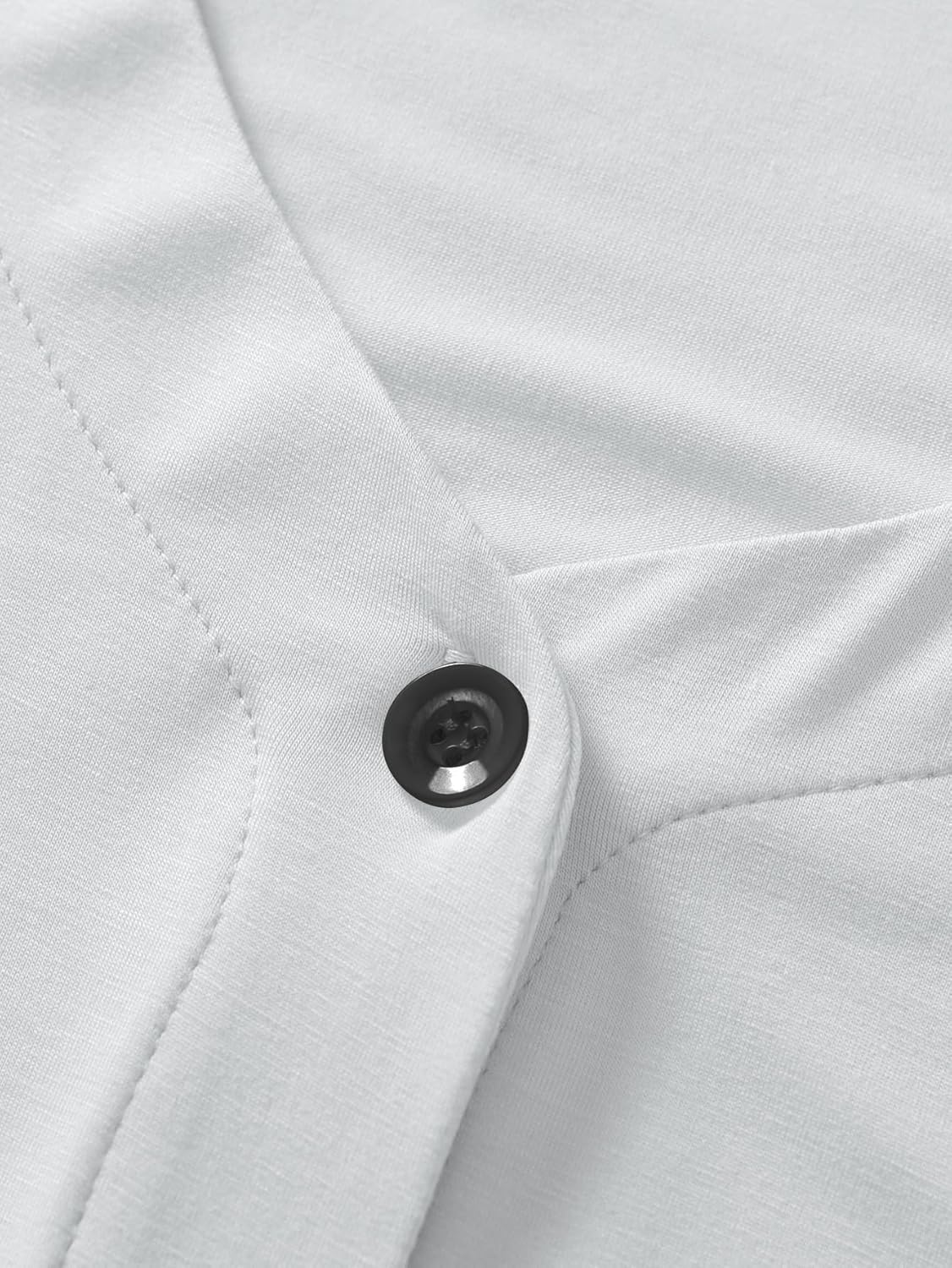 Latuza Women's Bamboo Viscose Pajama Top Button Up Sleep Shirt - Image 5