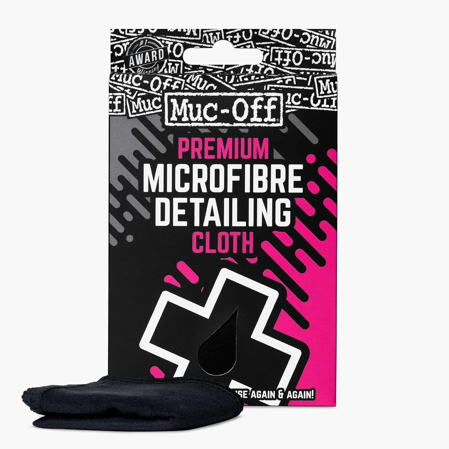 MucOff Microfiber Detailing Cloth Compact Cleaning Cloth