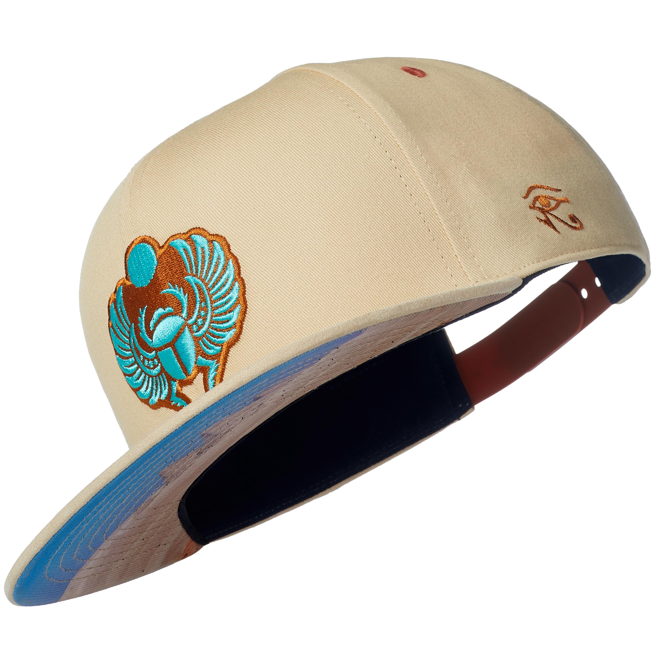 Cadency® Snapback Cap, Baseball hat Flat Brim, Men and Women, Unisex, Adjustable Size
