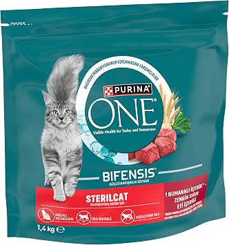 Purina ONE Sterilcat Sığır Etli Kısırlaştırılmış Kuru Kedi Maması 1.4 kg