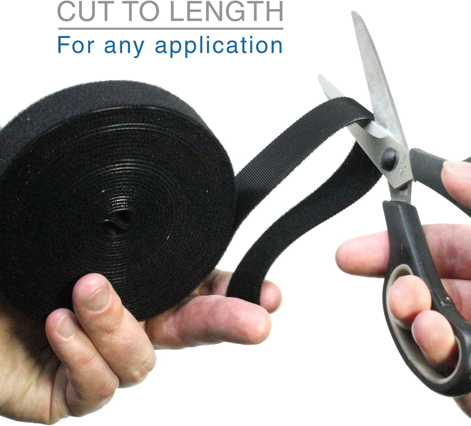 VViViD Hook N’ Loop Double-Sided Multi-Purpose Reusable Fastening Tape (1" x 18ft)