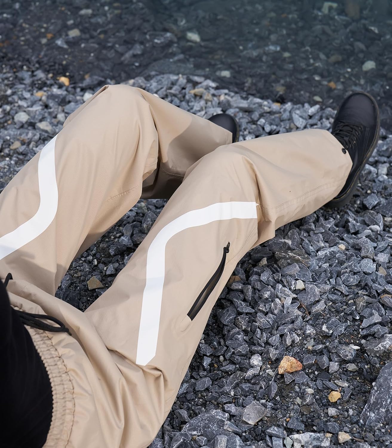 RainRider Rain Pants for Men Women Waterproof Over Pants Windproof Hiking Rain Gear for Golf Outdoor Fishing