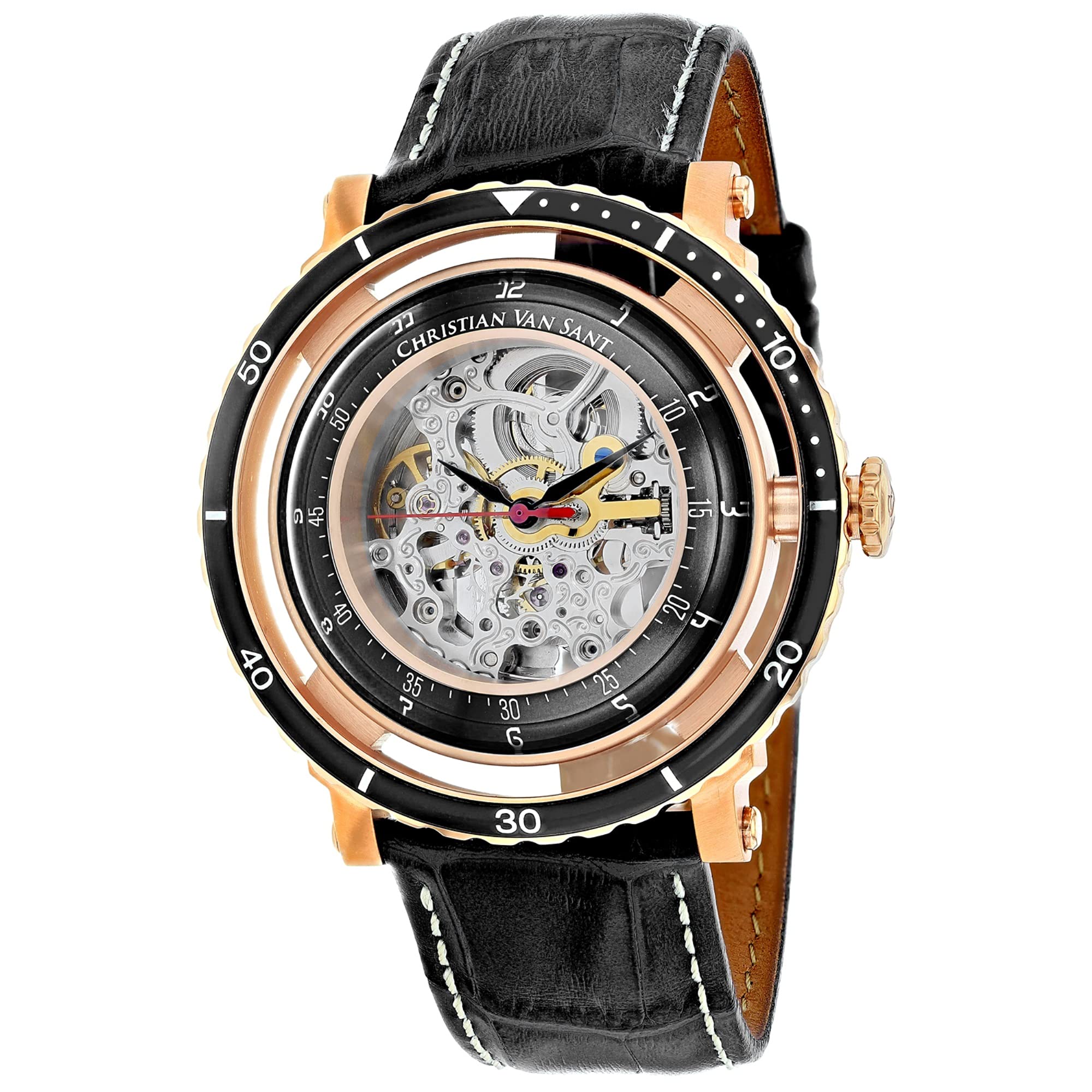 Christian Van Sant Mens Dome Watch - CV0749, Silver, Automatic Watch (B0932CPYW2) Amazon Price History, Amazon Price Tracker