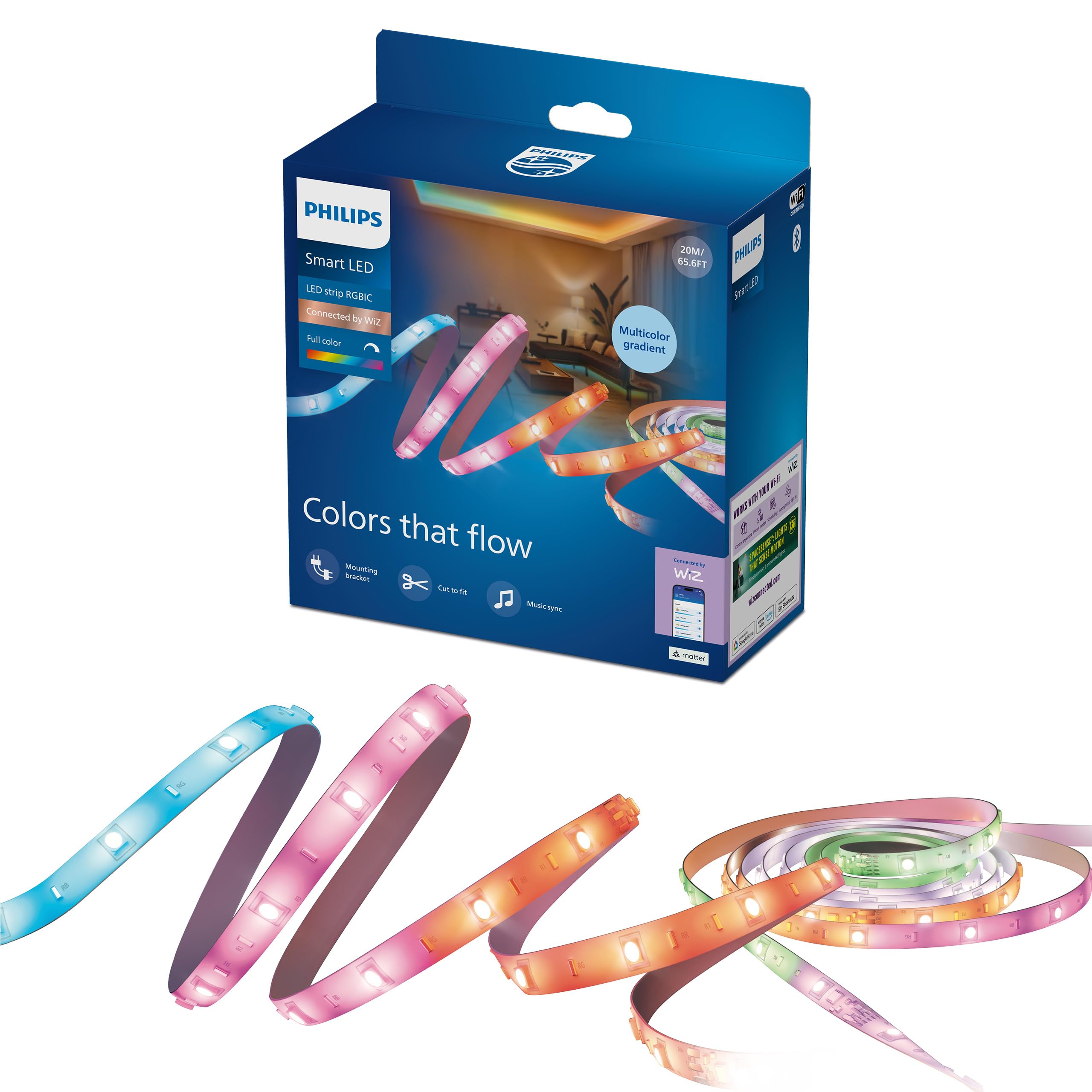 Philips Smart Lighting GBIC LED Strip Light, 20m, Type G